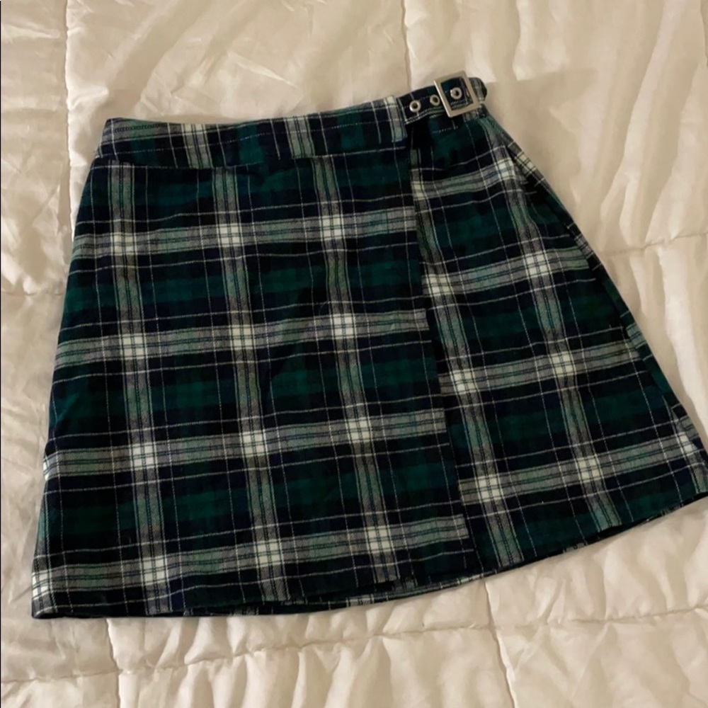 Plaid Skirt - adjustable waist